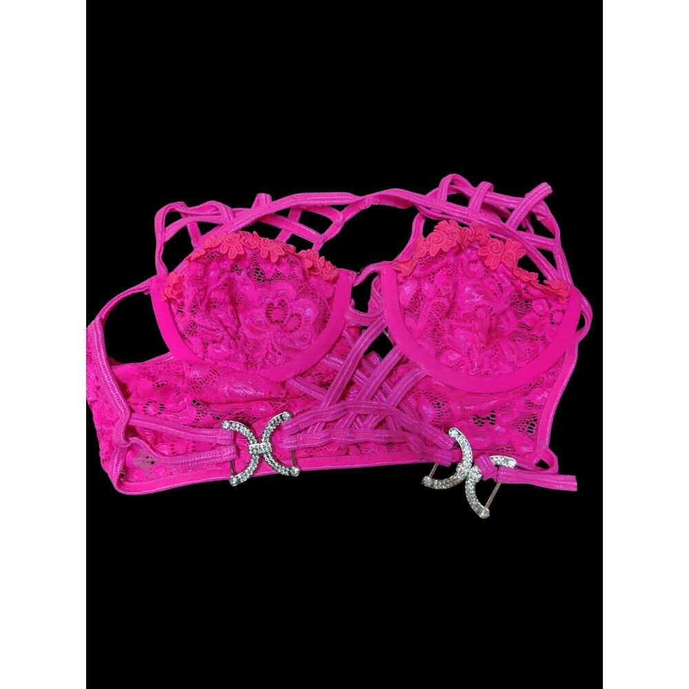 G World intimate pink bralette-medium